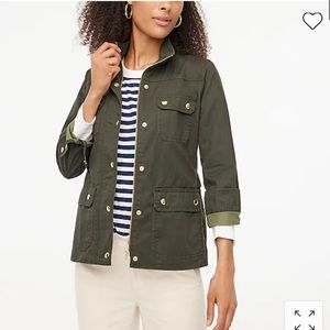 JCrew Green 00P Field Jacket